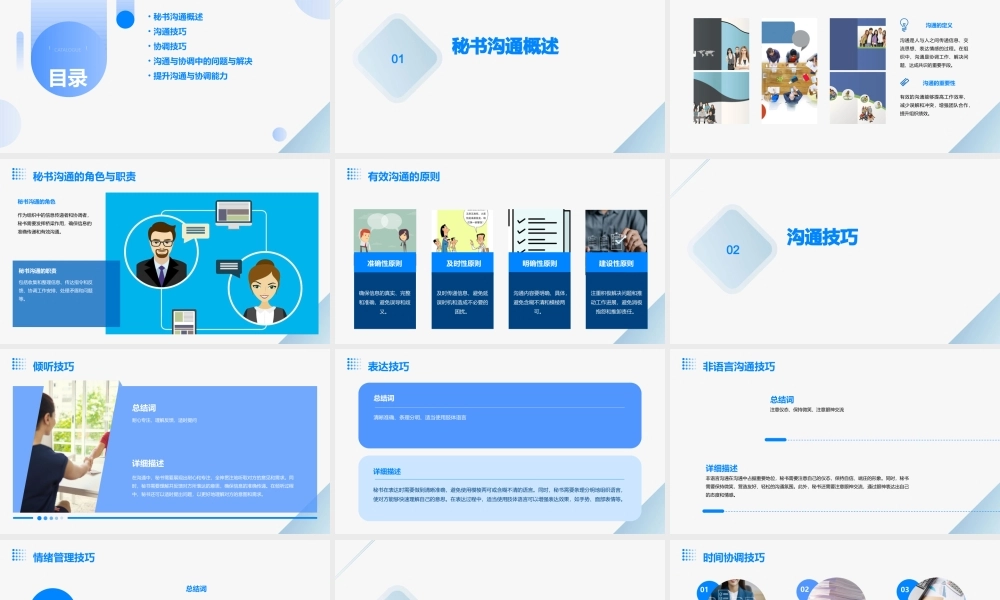 秘书沟通与协调的策略技巧课件