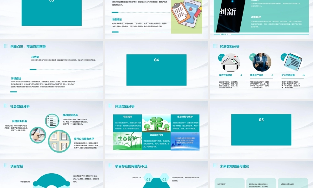 科技中小企业技术创新基金项目专题汇报课件