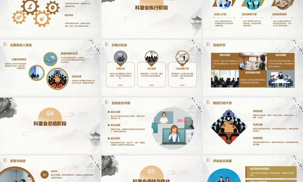 科室会组织流程通用课件