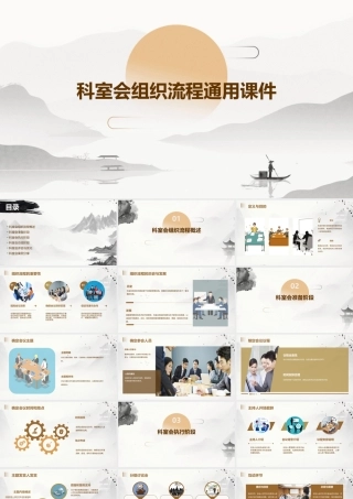 科室会组织流程通用课件