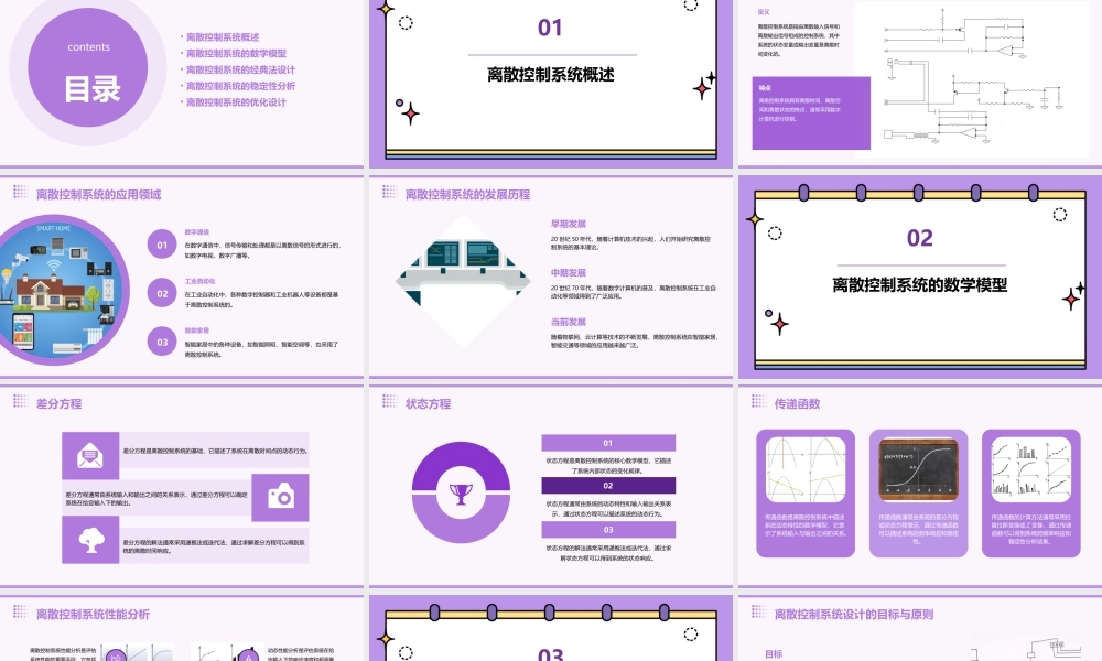 离散控制系统的经典法设计课件