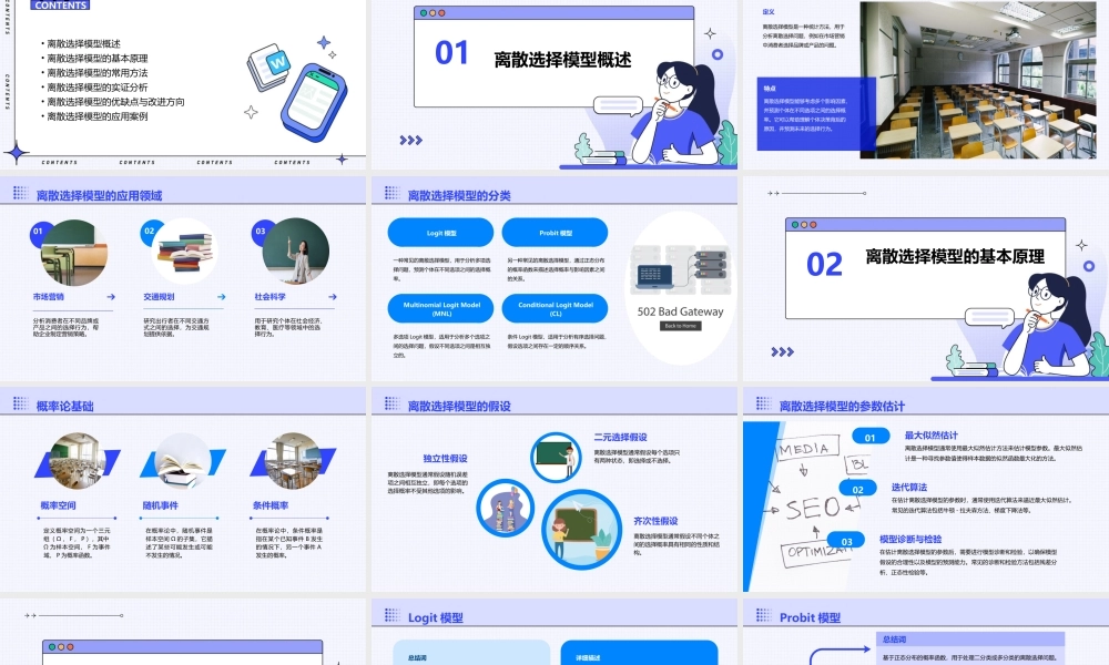 离散选择模型分析课件