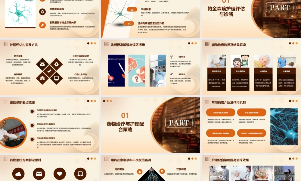 神经系统组织病理学之帕金森病护理课件