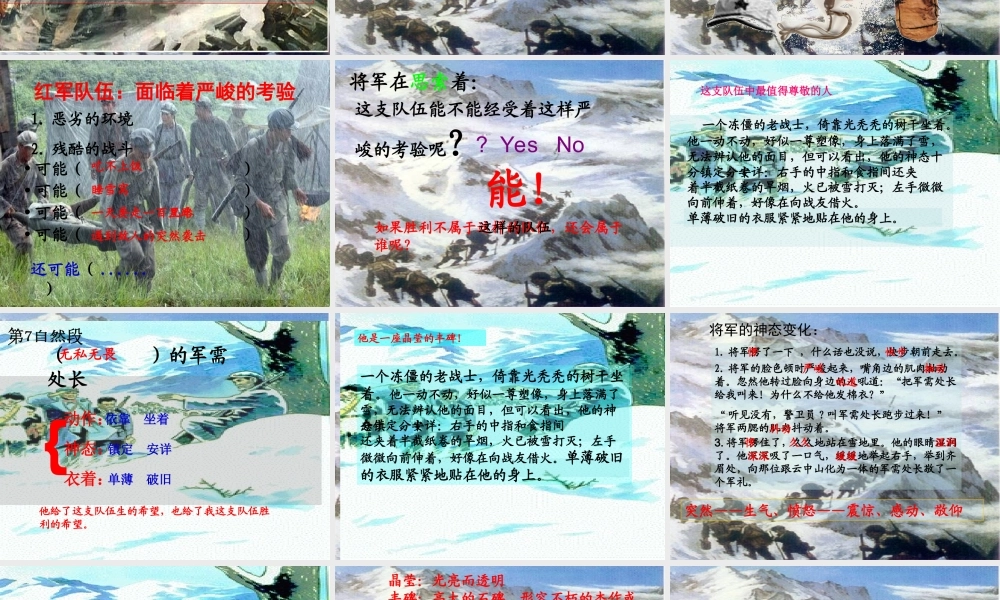 邱实小学语文《丰碑》课件