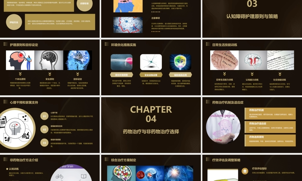 神经心理学与认知障碍护理课件