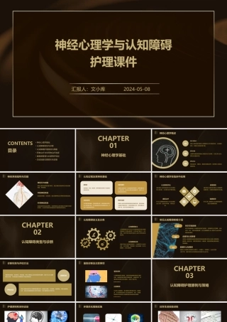 神经心理学与认知障碍护理课件