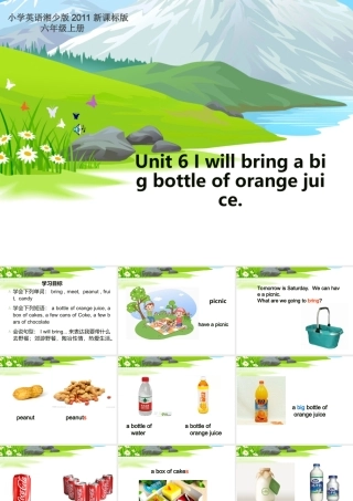 六上U6Iwillbringabottleoforangejuice4