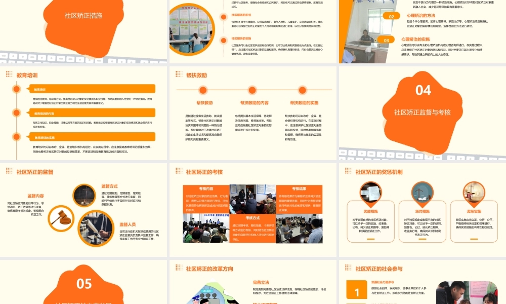 社区矫正实施办法课件