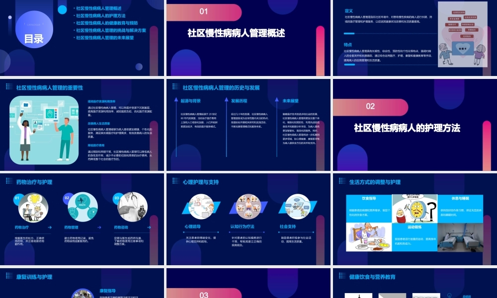 社区慢性病病人的管理与护理课件