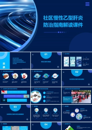 社区慢性乙型肝炎防治指南解读课件
