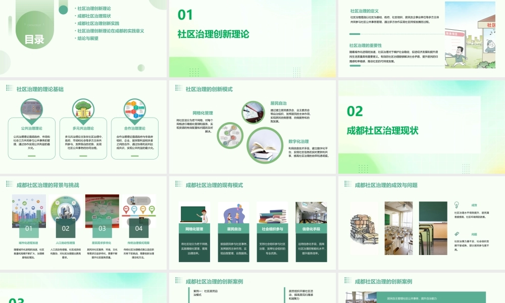 社区治理创新理论与成都实践课件