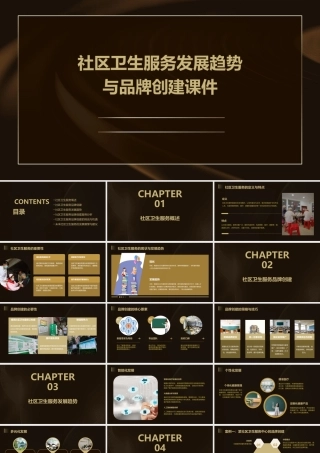 社区卫生服务发展趋势与品牌创建课件