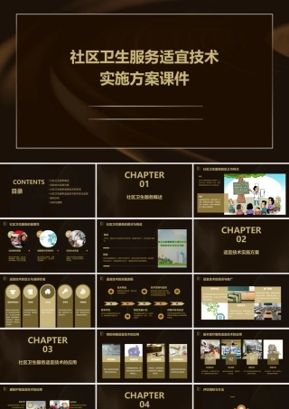 社区卫生服务适宜技术实施方案课件