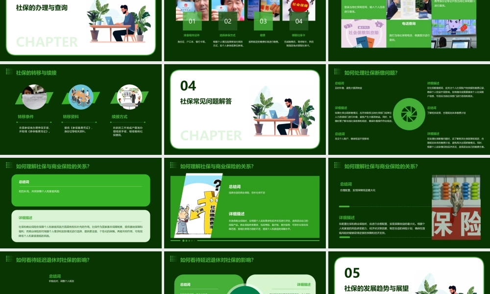 社保的基本问题全解课件