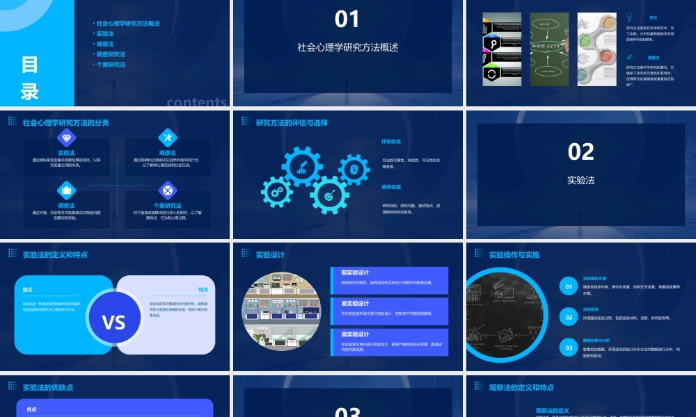 社会心理学研究方法课件