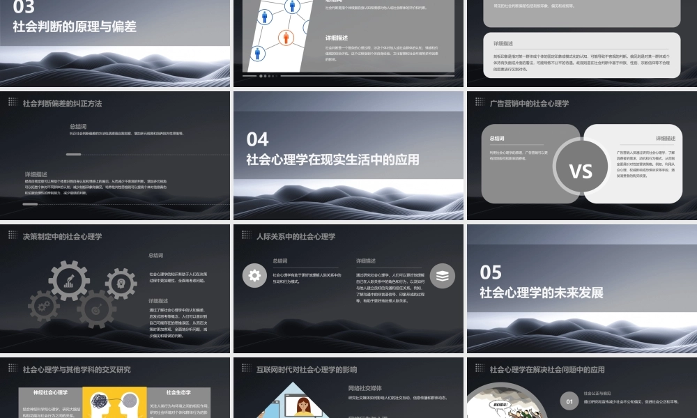 社会心理学 社会信念与判断课件