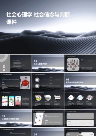 社会心理学 社会信念与判断课件