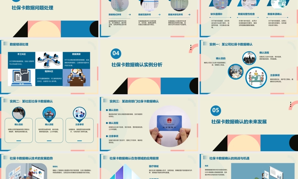社保卡数据确认教程课件