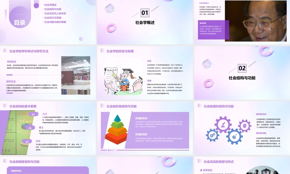 社会学课件(王思斌社会学教程)90442