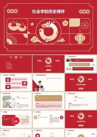 社会学的历史课件