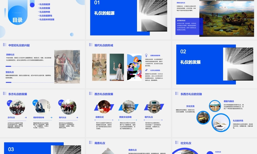 礼仪的起源与发展课件