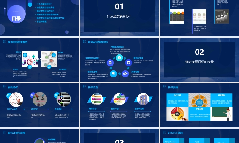 确定发展目标教学课件