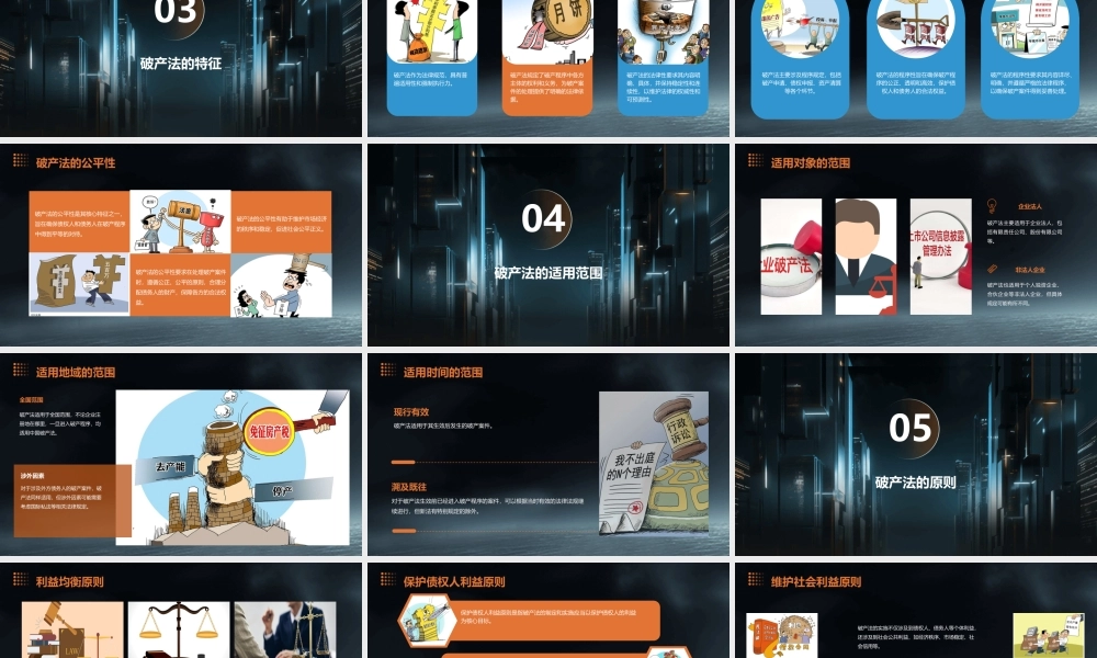 破产与破产法的概念与特征课件