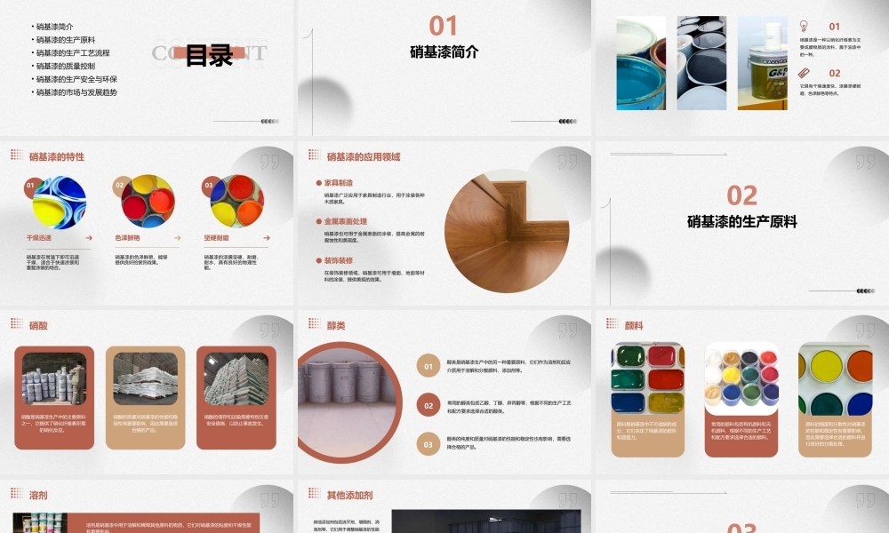 硝基漆的生产工艺课件