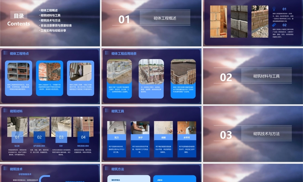 砌体工程技术交底课件