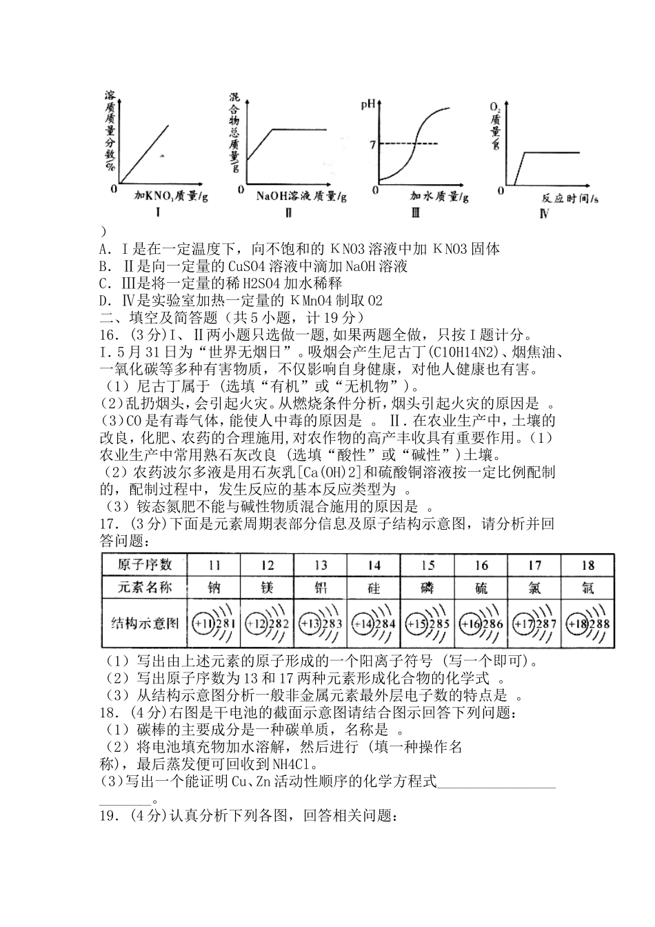 2012年陕西省中考化学副题_第2页