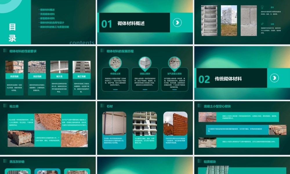 矿大土木工程材料6砌体材料课件