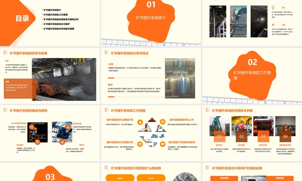 矿井提升系统概况课件