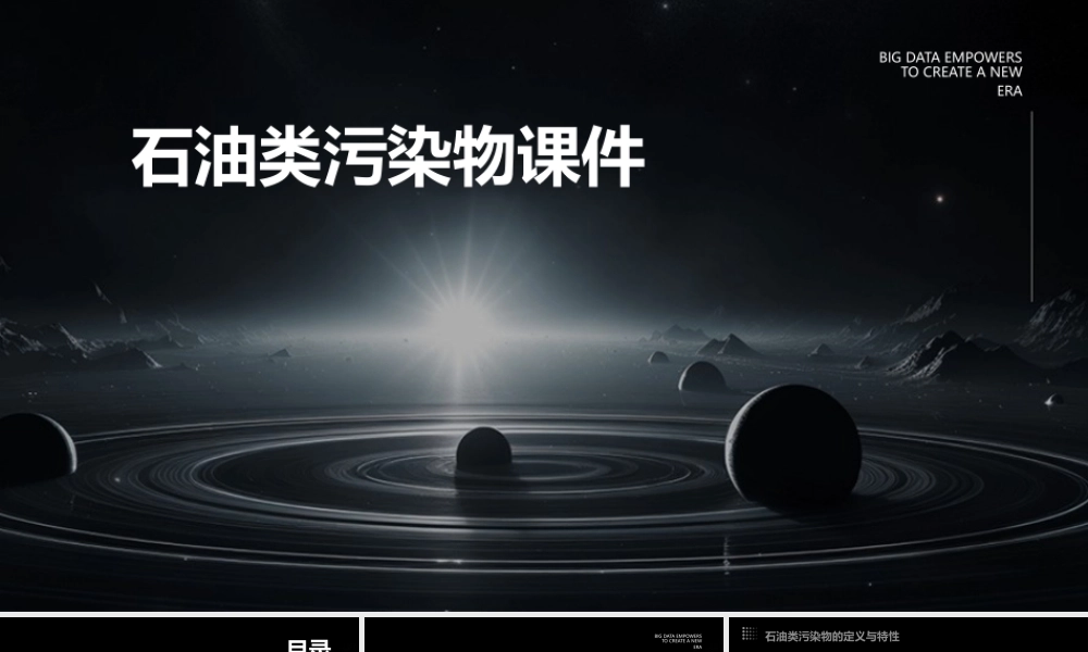 石油类污染物课件