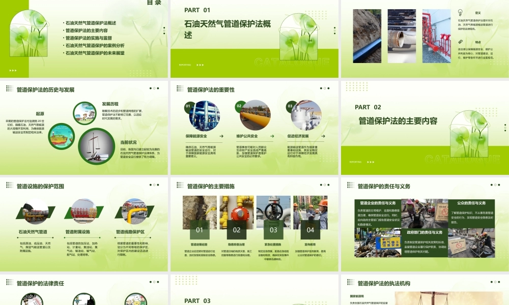 石油天然气管道保护法解读课件