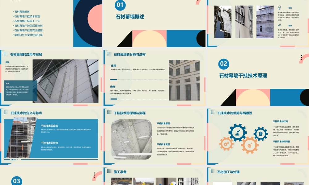石材幕墙干挂做法课件