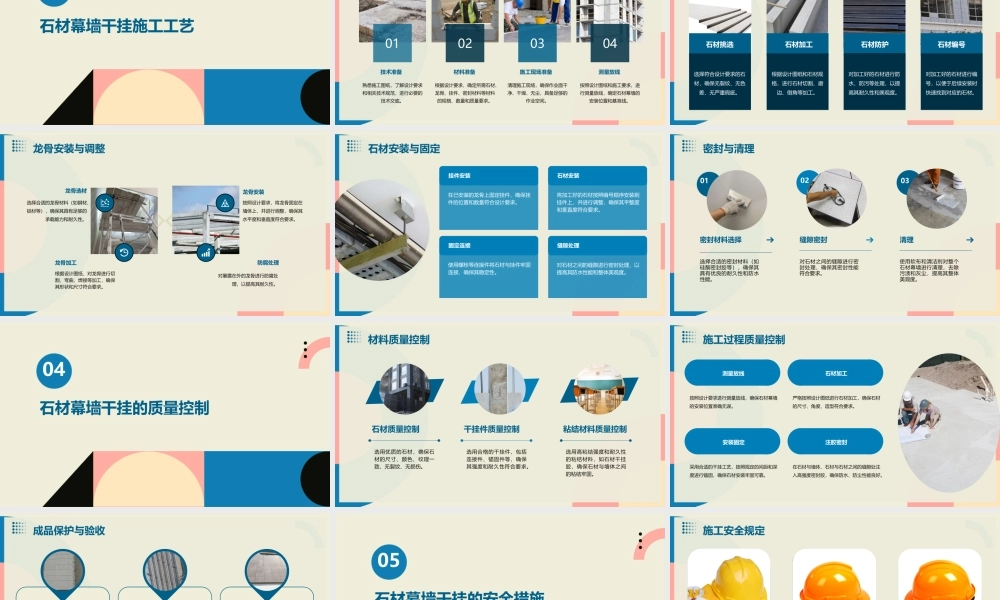 石材幕墙干挂做法课件