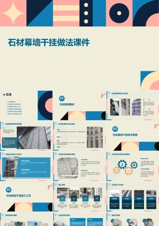 石材幕墙干挂做法课件