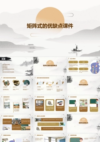 矩阵式的优缺点课件