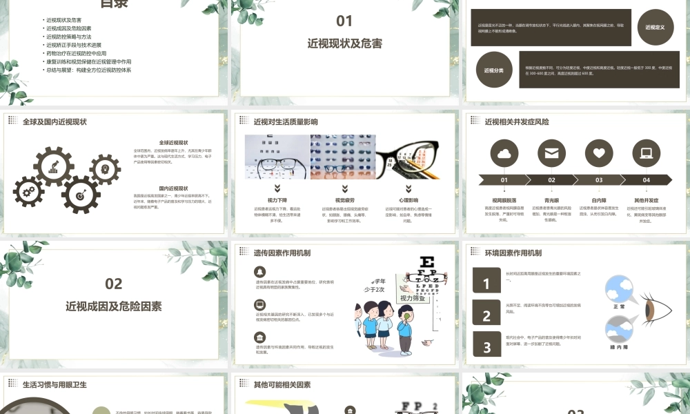 眼科学之近视防控与矫正