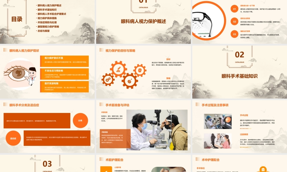 眼科病人视力保护与手术配合护理课件
