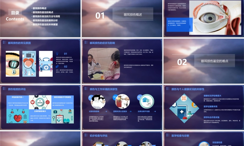 眼耳损伤的鉴定难点课件