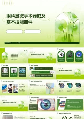 眼科显微手术器械及基本技能课件