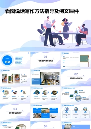 看图说话写作方法指导及例文课件
