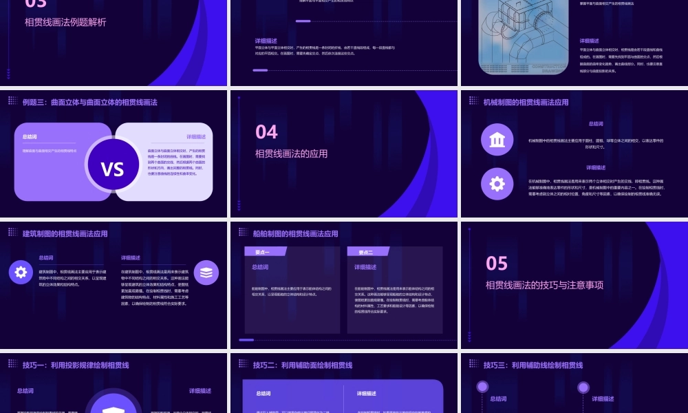 相贯线画法例题全解课件
