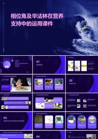 相位角及华法林在营养支持中的运用课件
