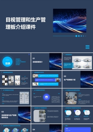 目视管理和生产管理板介绍课件