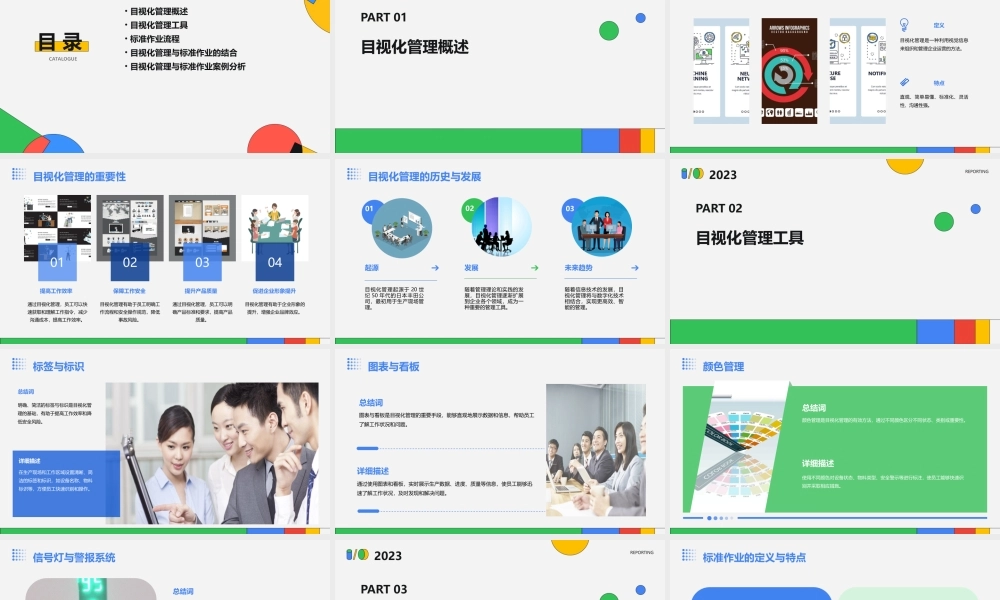 目视化管理与标准作业课件