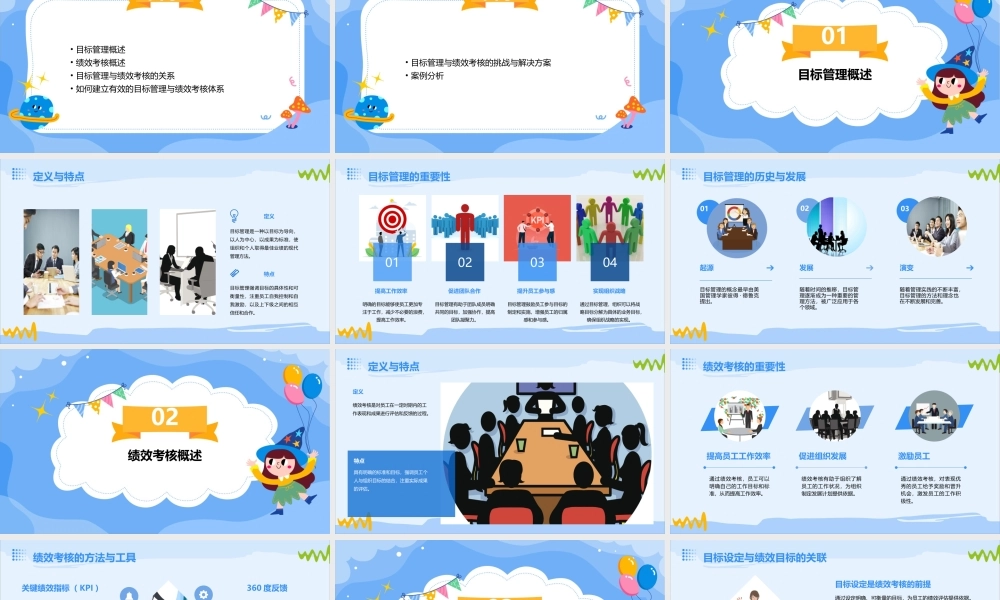 目标管理与绩效考核的关系课件