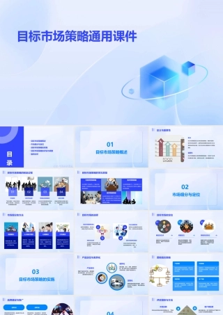 目标市场策略通用课件