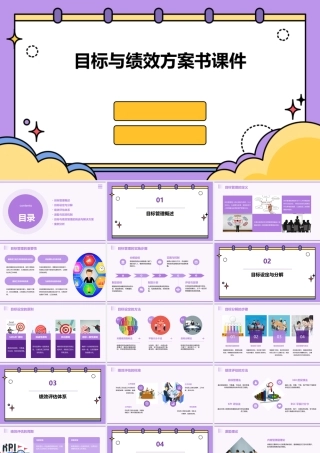 目标与绩效方案书课件